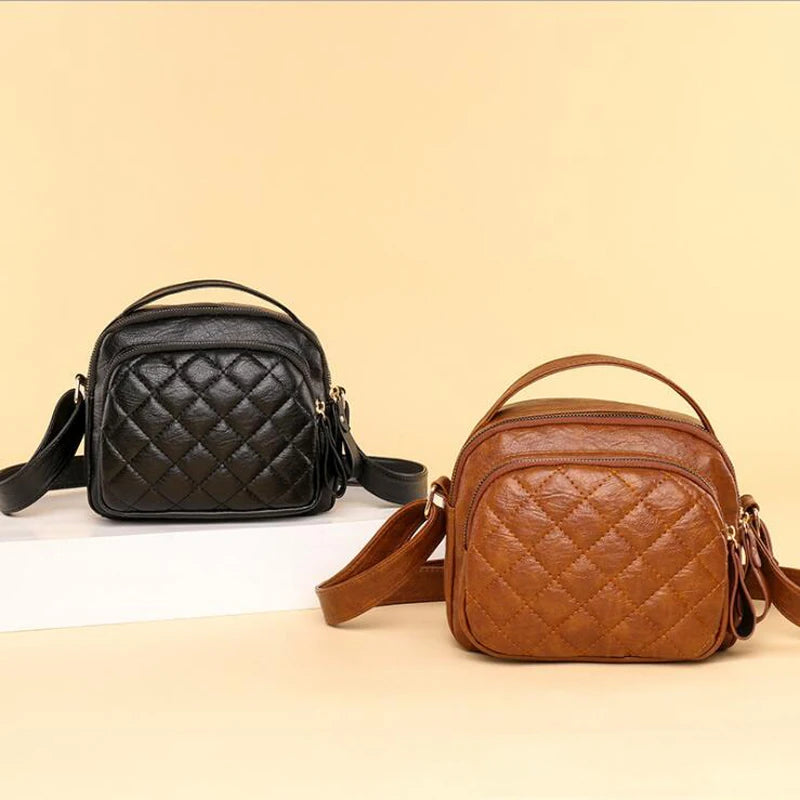 Vintage Shoulder Bags Waterproof Lady Handbags Crossbody Bags