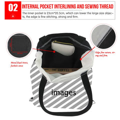 Vintage Camera 3D Printing Women Summer Beach Bags Ladies Linen Tote Bags