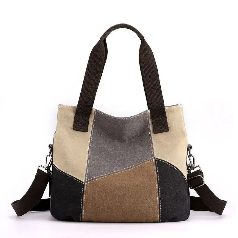Vintage Canvas Women Messenger Bags Crossbody Women's Shoulder Bag