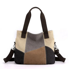 Vintage Canvas Women Messenger Bags Crossbody Women's Shoulder Bag