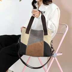 Vintage Canvas Women Messenger Bags Crossbody Women's Shoulder Bag