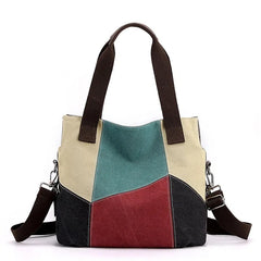 Vintage Canvas Women Messenger Bags Crossbody Women's Shoulder Bag
