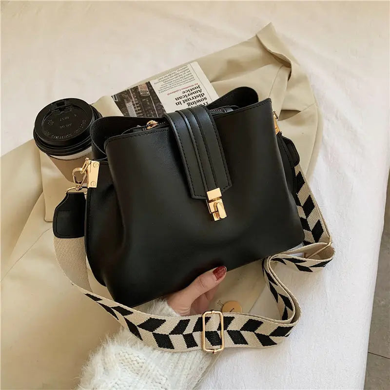 Vintage Casual Bucket Bags For Women Handbags Women Bags
