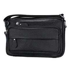 Vintage Cow Leather Messenger Bag Business Handbag