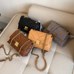 Vintage Thread Chain Handbags Purses Shoulder Crossbody Bags
