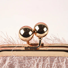 Vintage Shell Lock Women's Crossbody Bag