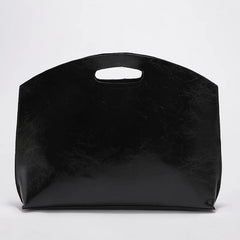 Vintage PU Leather Hand Bag for Women and Men