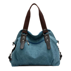 Vintage Graffiti Women Bag Canvas Handbag Famous Shoulder Bag Ladies Tote