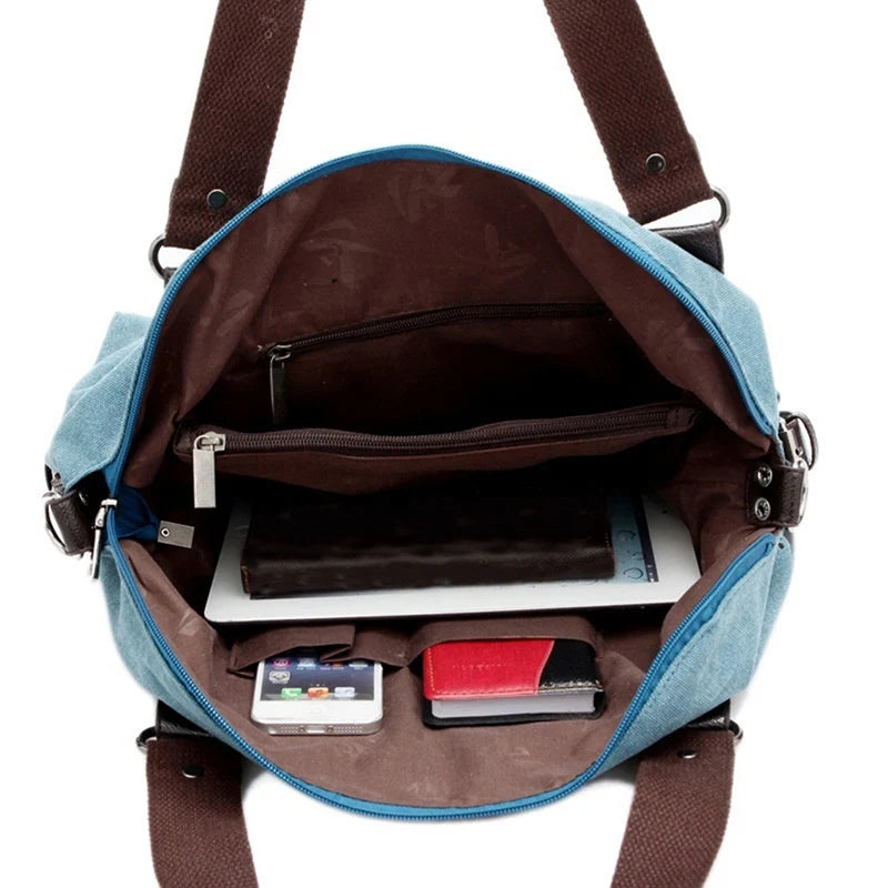 Vintage Graffiti Women Bag Canvas Handbag Famous Shoulder Bag Ladies Tote
