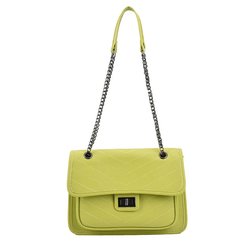 Vintage Small Square Handbag for Women