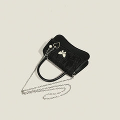 Vintage High-grade Small Square Bag Women Butterfly Chain Messenger Bag