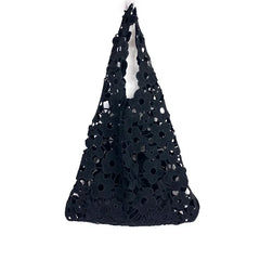 Vintage Hollow Flower Cloth Women's Bag Tote Handbags
