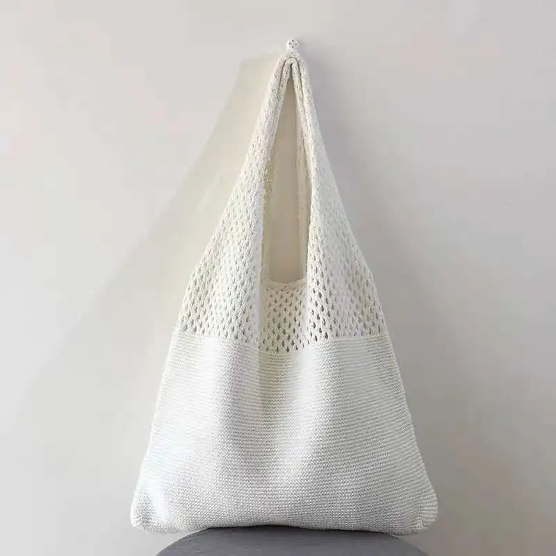 Vintage Woven Women Shoulder Bag Handbag Large Tote for Summer Beach Travel