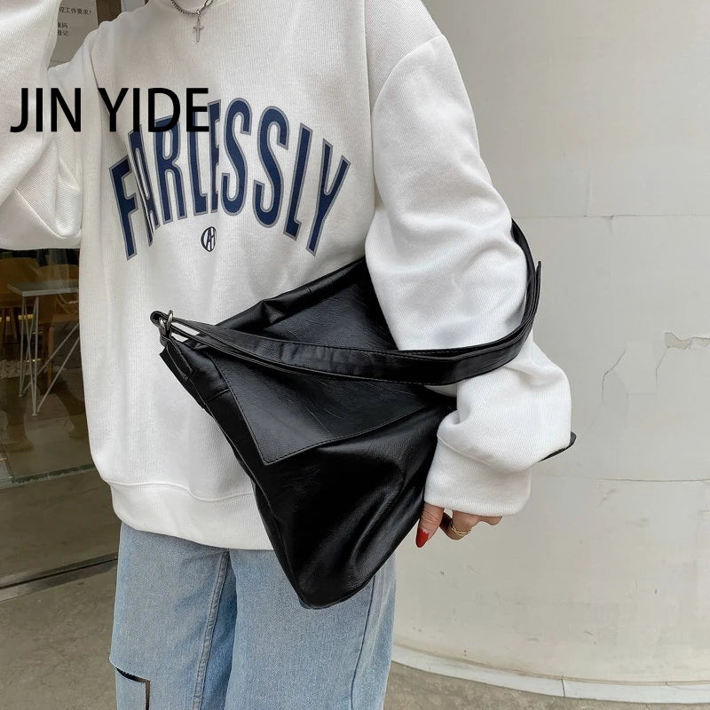 Vintage Women Shoulder Messenger Bag Soft Leather Casual Shopper Bag