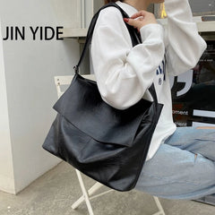 Vintage Women Shoulder Messenger Bag Soft Leather Casual Shopper Bag