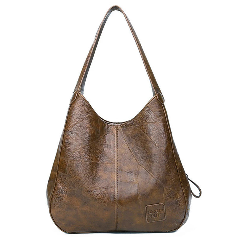 Vintage Leather Tote Bags for Women Large Capacity Sac A Main