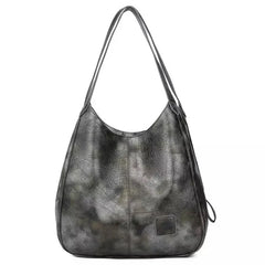 Vintage Leather Tote Bags for Women Large Capacity Sac A Main