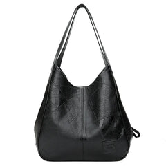 Vintage Leather Tote Bags for Women Large Capacity Sac A Main