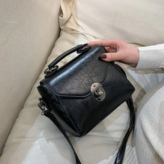 Vintage Leather Shoulder Crossbody Bag Soft Handbag Purse