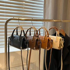 Vintage Mini Crossbody Bags for Women PU Leather Handbag