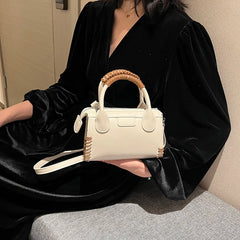Vintage Mini Crossbody Bags for Women PU Leather Handbag