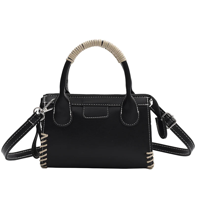 Vintage Mini Crossbody Bags for Women PU Leather Handbag