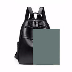 Vintage PU Leather Travel Backpack for Women