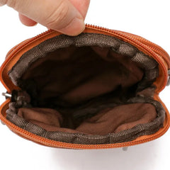 Vintage Soft Leather Crossbody Bags Small Size Shoulder Wallet Bags Women
