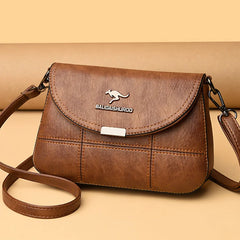 Vintage Leather Women Shoulder Bags Handbags Crossbody Small