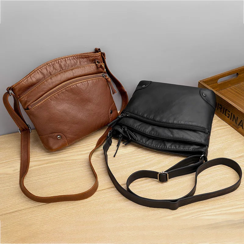 Vintage Style Women Purses Handbags Soft Shoulder Bags Top Girls Bag