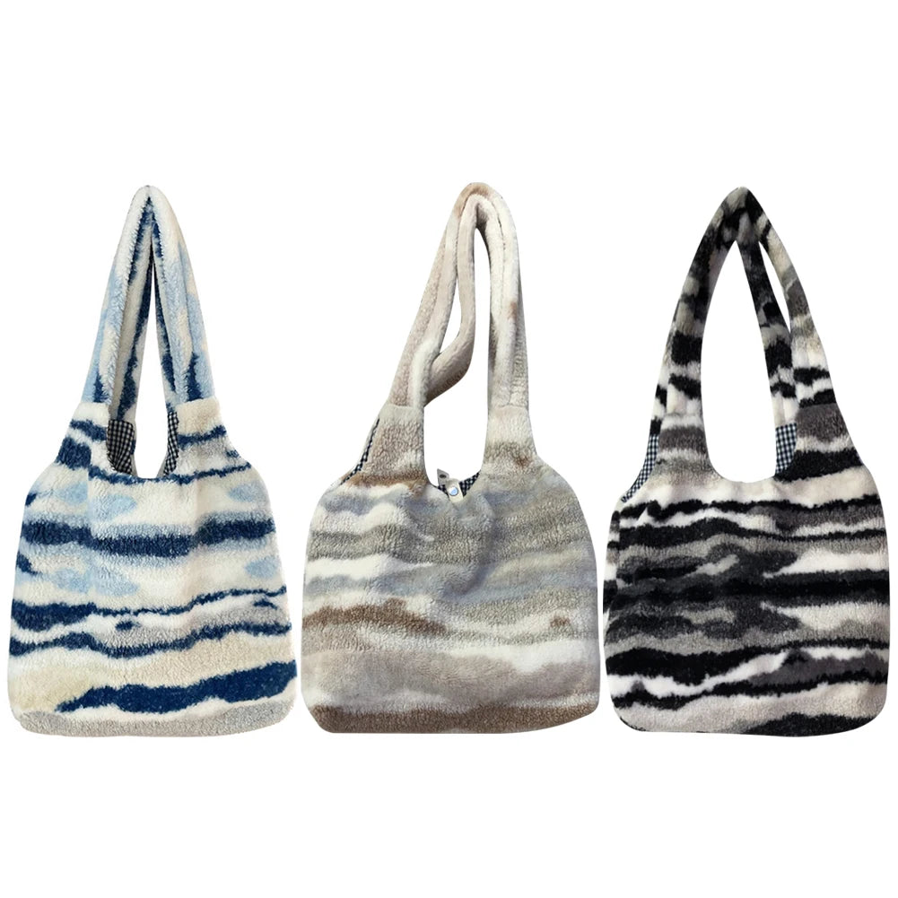 Vintage Top-handle Bag Women Shoulder Bag Large Capacity Shopping Bag
