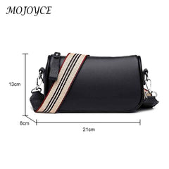 Vintage Pu Shoulder Bags Soft Texture Crossbody Handbags