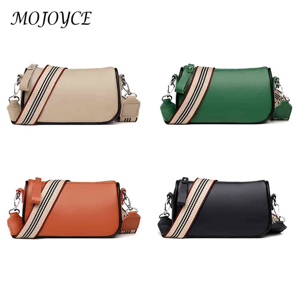 Vintage Pu Shoulder Bags Soft Texture Crossbody Handbags