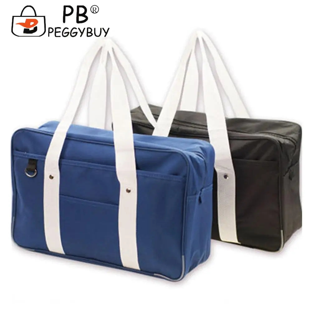 Vintage Women Shoulder Bag Oxford Messenger Bag Contrast Leisure Handbags
