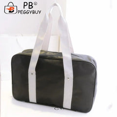 Vintage Women Shoulder Bag Oxford Messenger Bag Contrast Leisure Handbags
