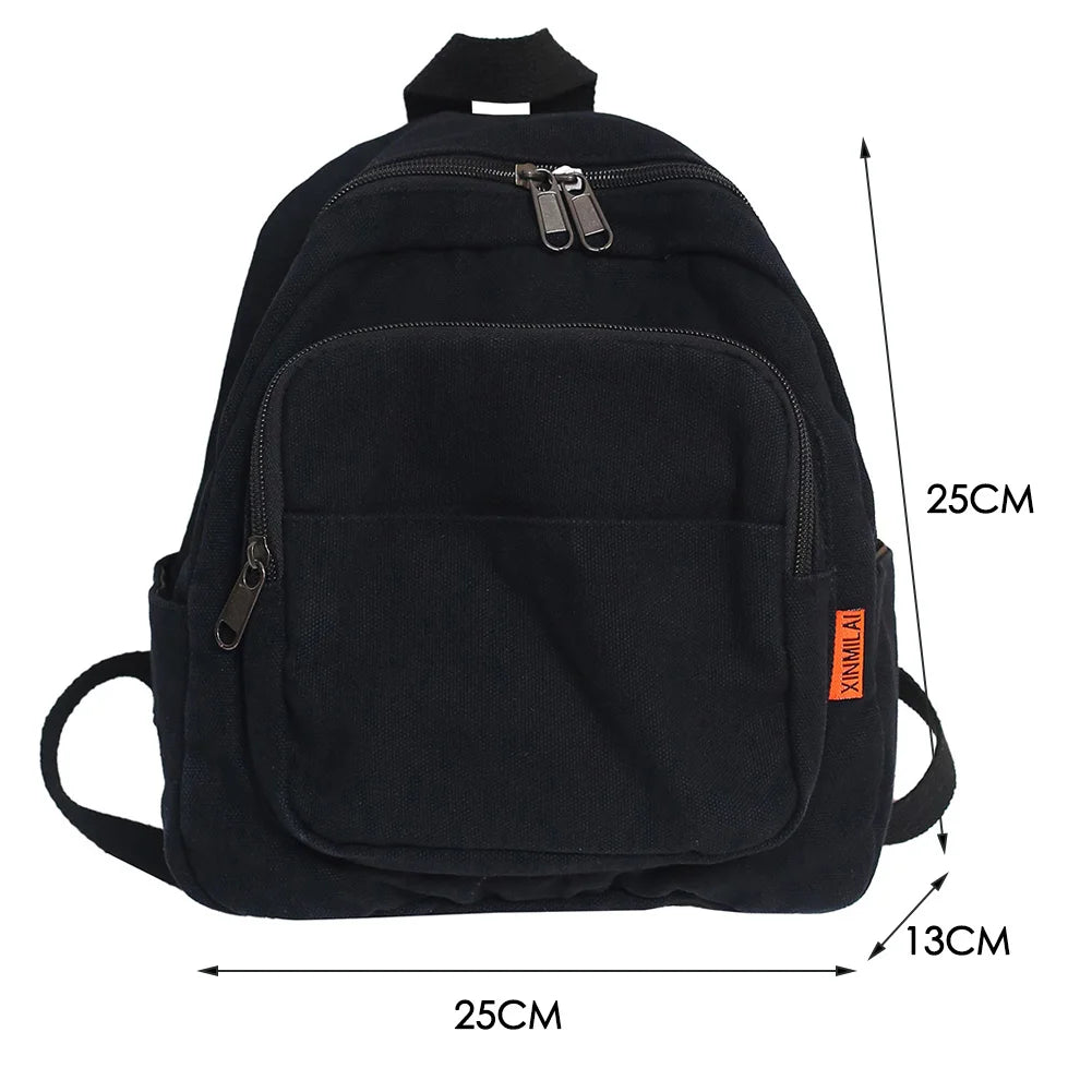 Vintage Women's Backpack Travel Bag Large Capacity Casual Knapsack