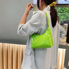 Vintage Women's PU Leather Shoulder Bag Solid Hobos Purse