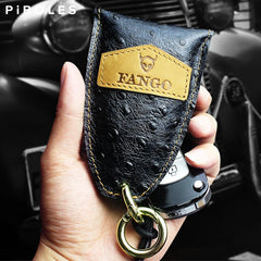 Vintage Leather Key Wallet Smart Key Holder Pocket Men