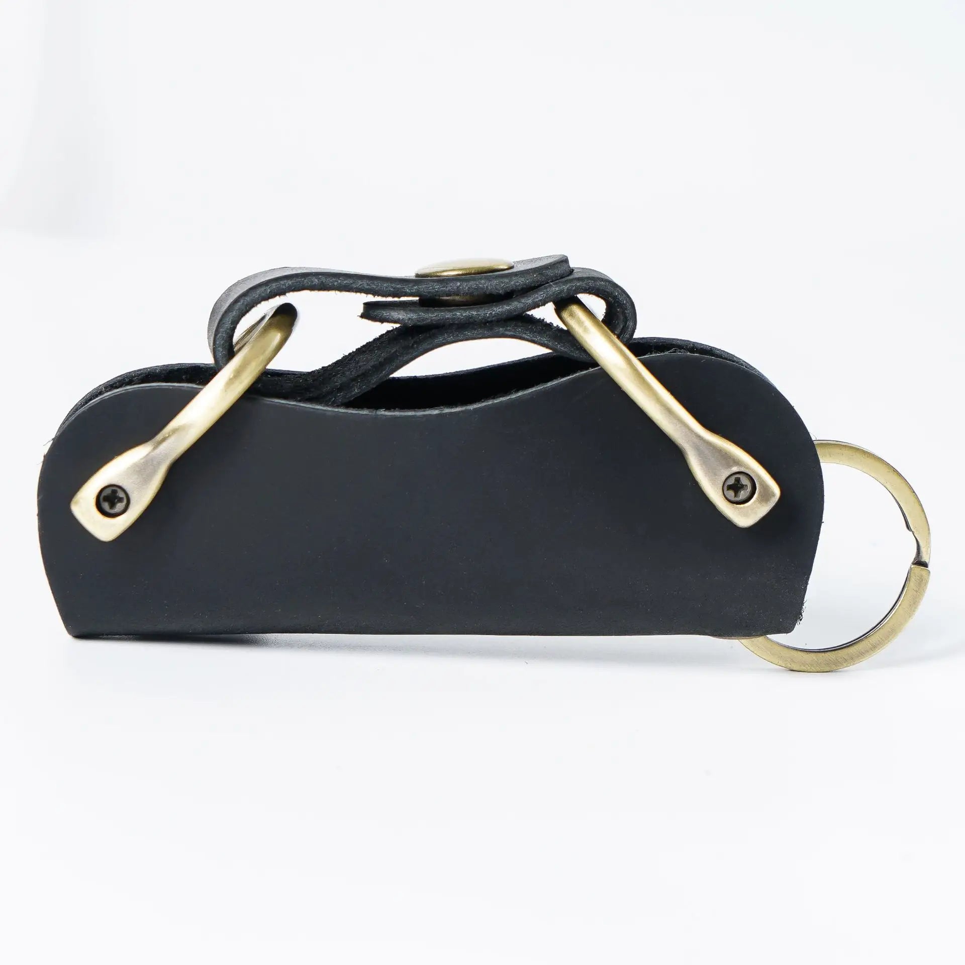 Vintage Leather Key Bag, Manual Key Storage Bag, Car Key Bag