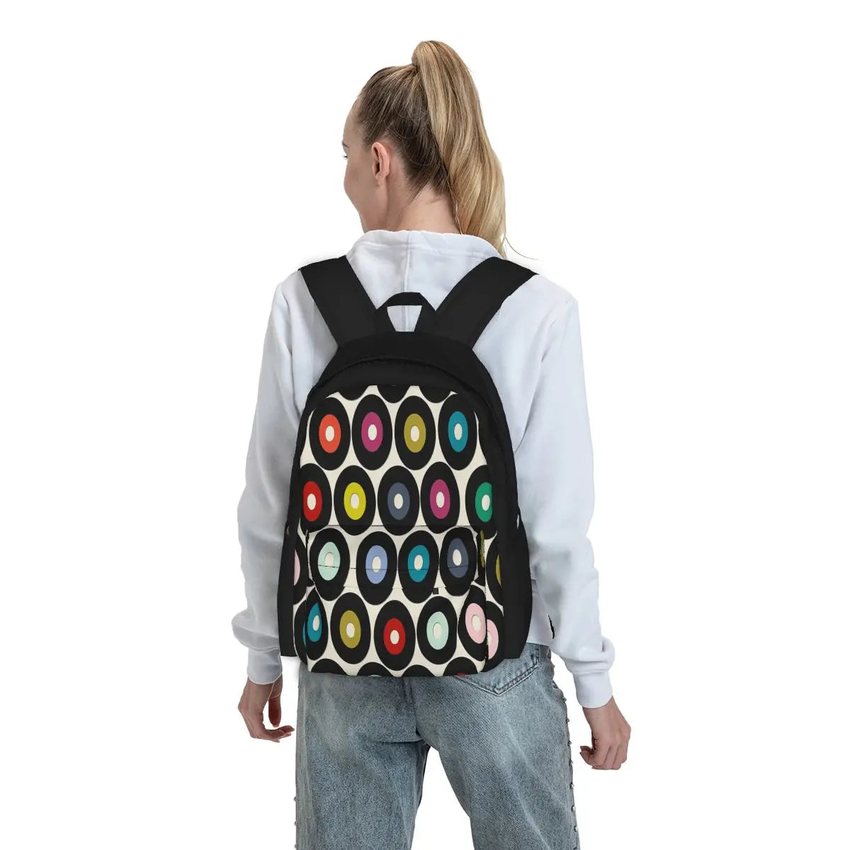 Vinyl Backpacks Men's and Women's Bags
