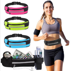 Waterproof Women Running Belt Bag Gym Portable Waist Phone Sports Bag