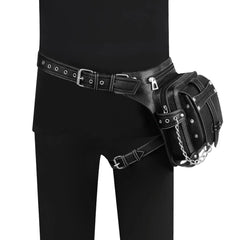 Gothic Waist Bag Fanny Pack Thigh Hip Purse for Bike Halloween Men