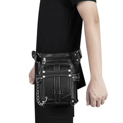 Gothic Waist Bag Fanny Pack Thigh Hip Purse for Bike Halloween Men