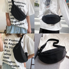 Cartoon Print Waist Bag Chest Bag for Outdoor Sports