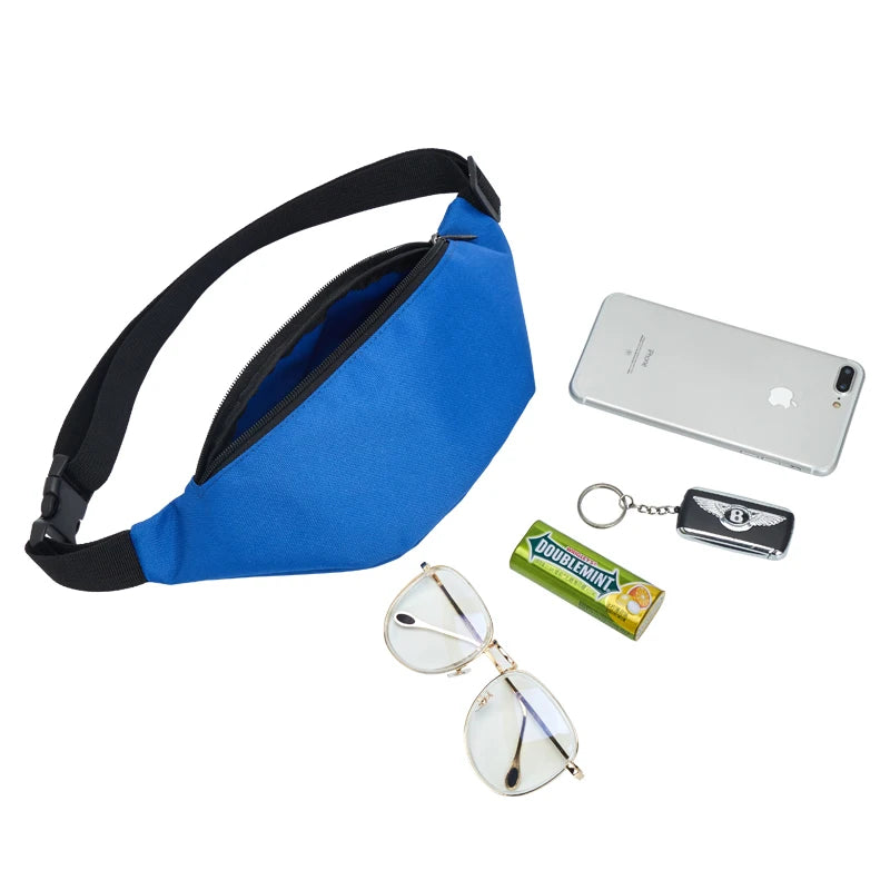 Waterproof Waist Bag Female Fanny Pack Unisex Chest Handbag