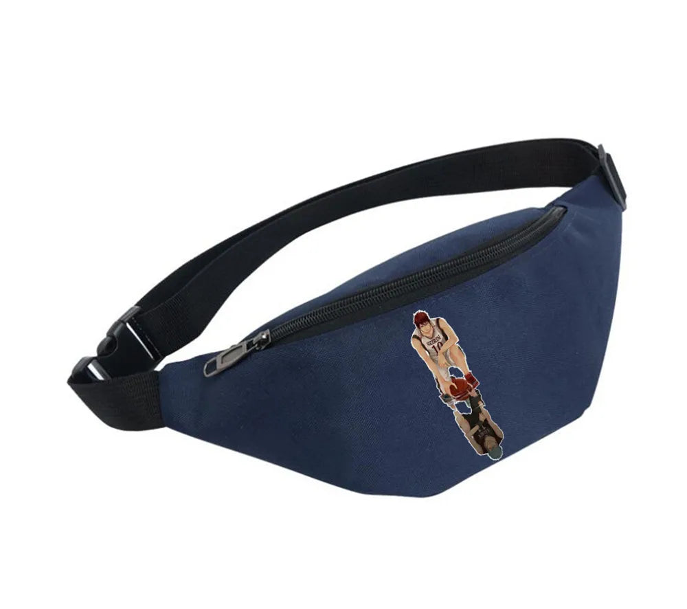 Waterproof Waist Bag Unisex Fanny Pack for Kuroko Tetsuya