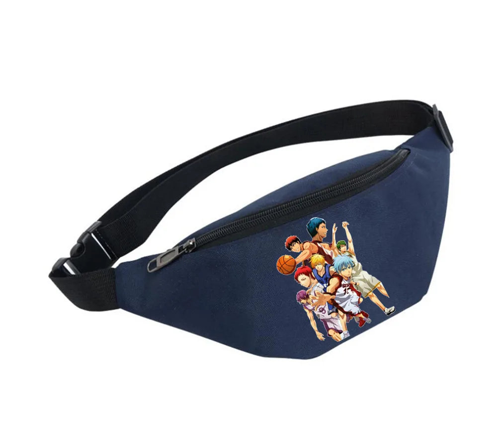 Waterproof Waist Bag Unisex Fanny Pack for Kuroko Tetsuya
