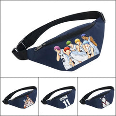 Waterproof Waist Bag Unisex Fanny Pack for Kuroko Tetsuya