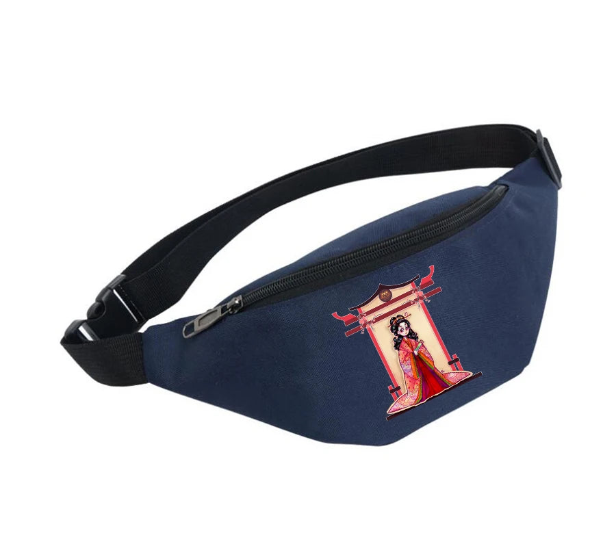 Waterproof Waist Bag for Women Men Unisex Fanny Pack Belly Bags