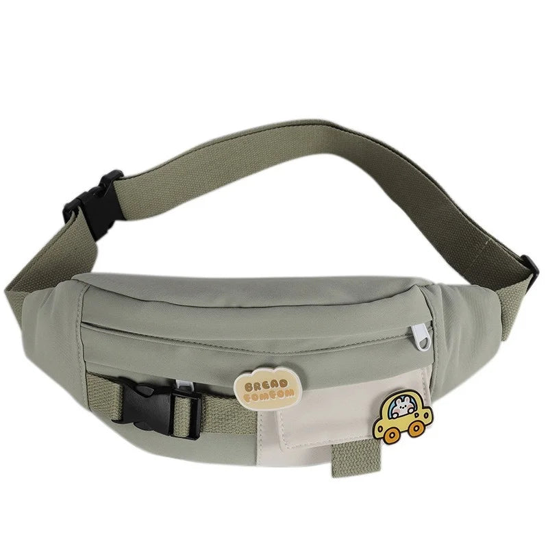 Canvas Waist Bag for Women Fanny Pack
